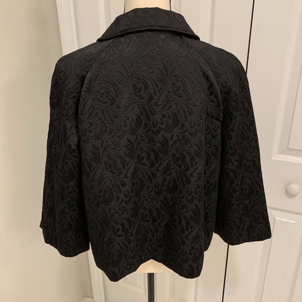 Elementz Black Brocade Jacket - M - image 6